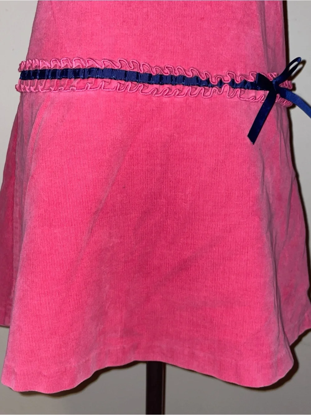 Talbots Navy Poncho &‎ corduroy dress SET -zippered back-retro